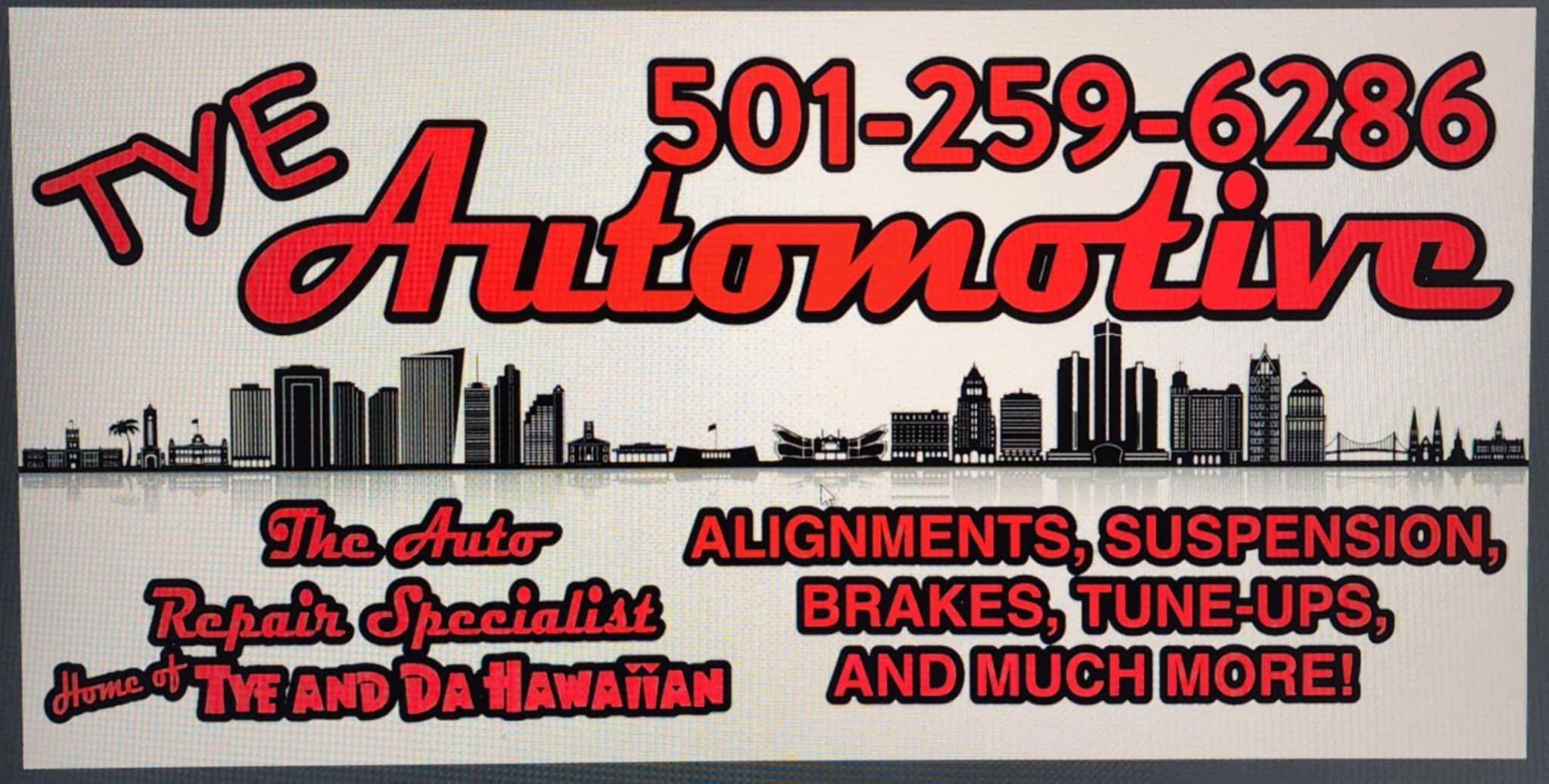Tye Automotive — The Auto Repair Specialist